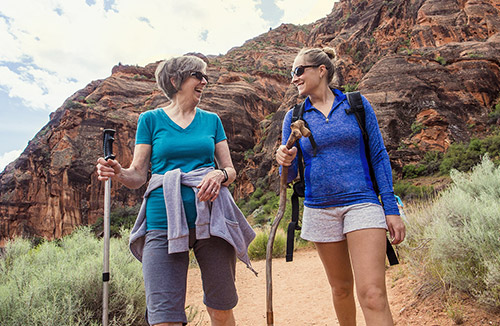 People Hiking